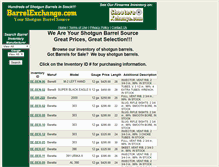 Tablet Screenshot of barrelexchange.com